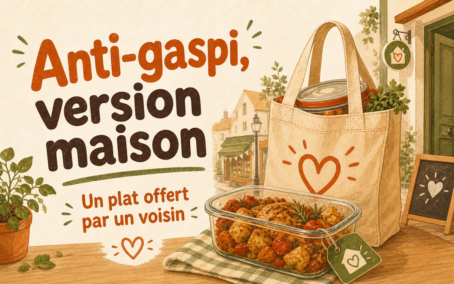 Alternative anti-gaspi version maison avec Solidaire par Yumo.