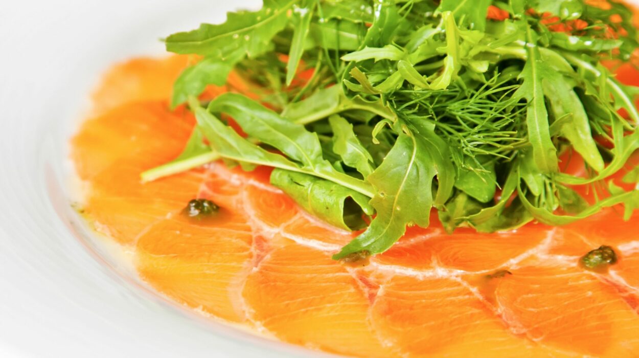 Un carpaccio de haddock délicieux et raffiné