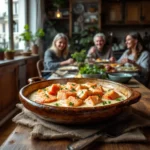 Blanquette de saumon simplifiée