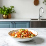 Ceviche de légumes croquants sans poisson