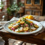 Ceviche péruvien de dorade