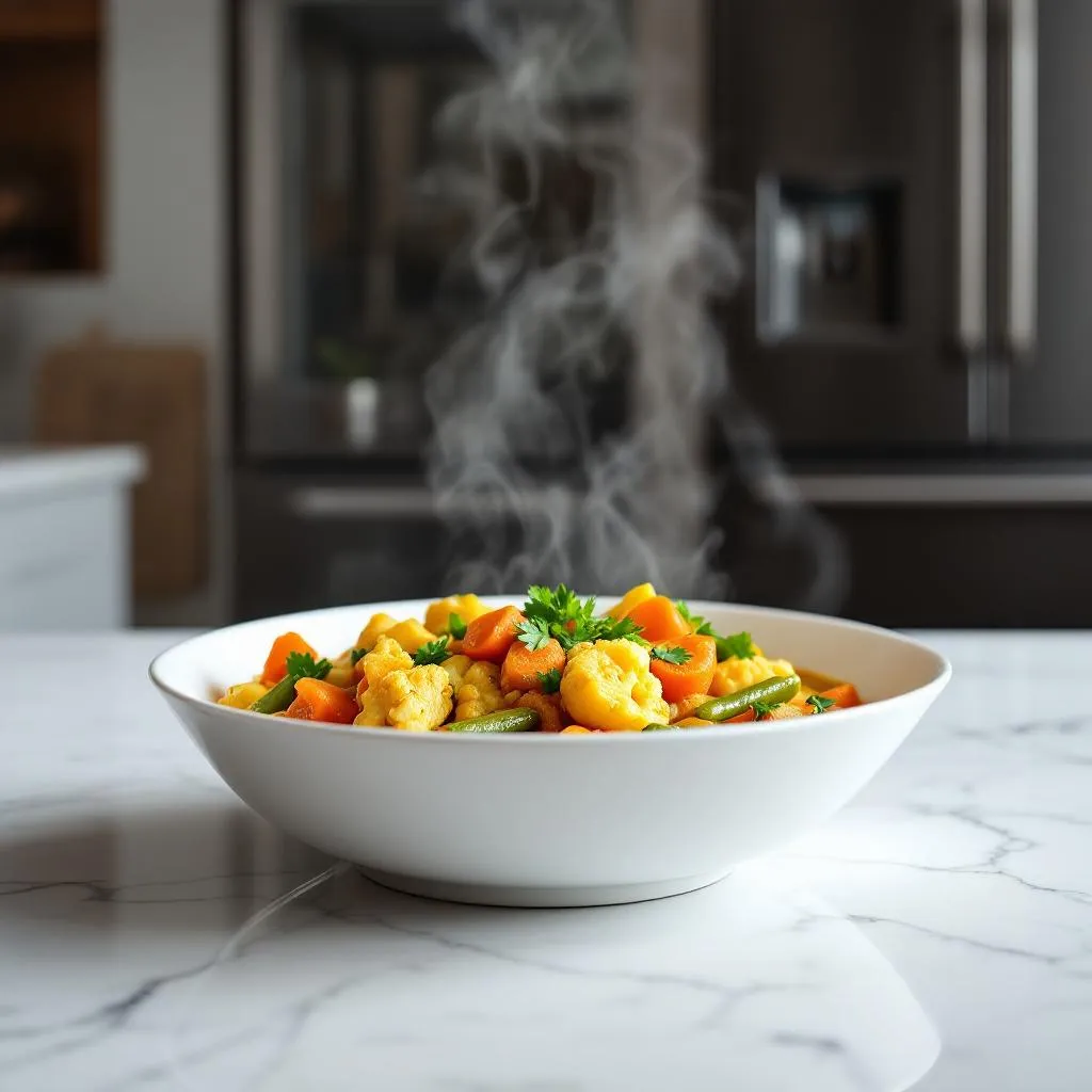 Curry de légumes coco en 20 minutes