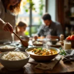 Curry vert thaï au poulet