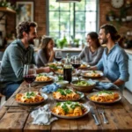 Enchiladas au poulet à la mexicaine