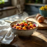 Goulash végétarien de légumes racines