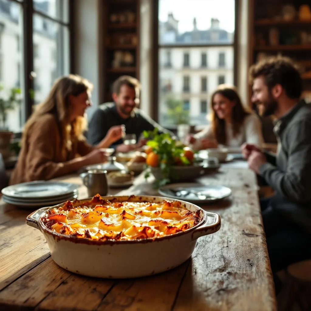 Gratin franc-comtois au munster