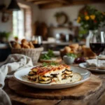 Moussaka légère au poulet