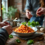 Penne alla vodka faite maison