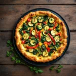 Quiche aux légumes sans crème ni œufs