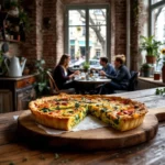 Quiche végétarienne aux légumes