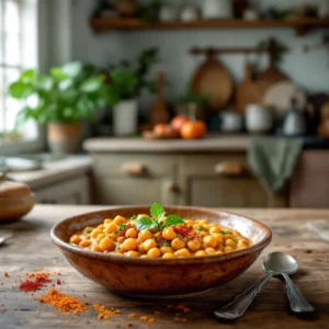 Tikka masala aux pois chiches