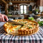 Tourte aux légumes et noix de cajou