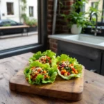 Wraps de laitue façon tacos vegan