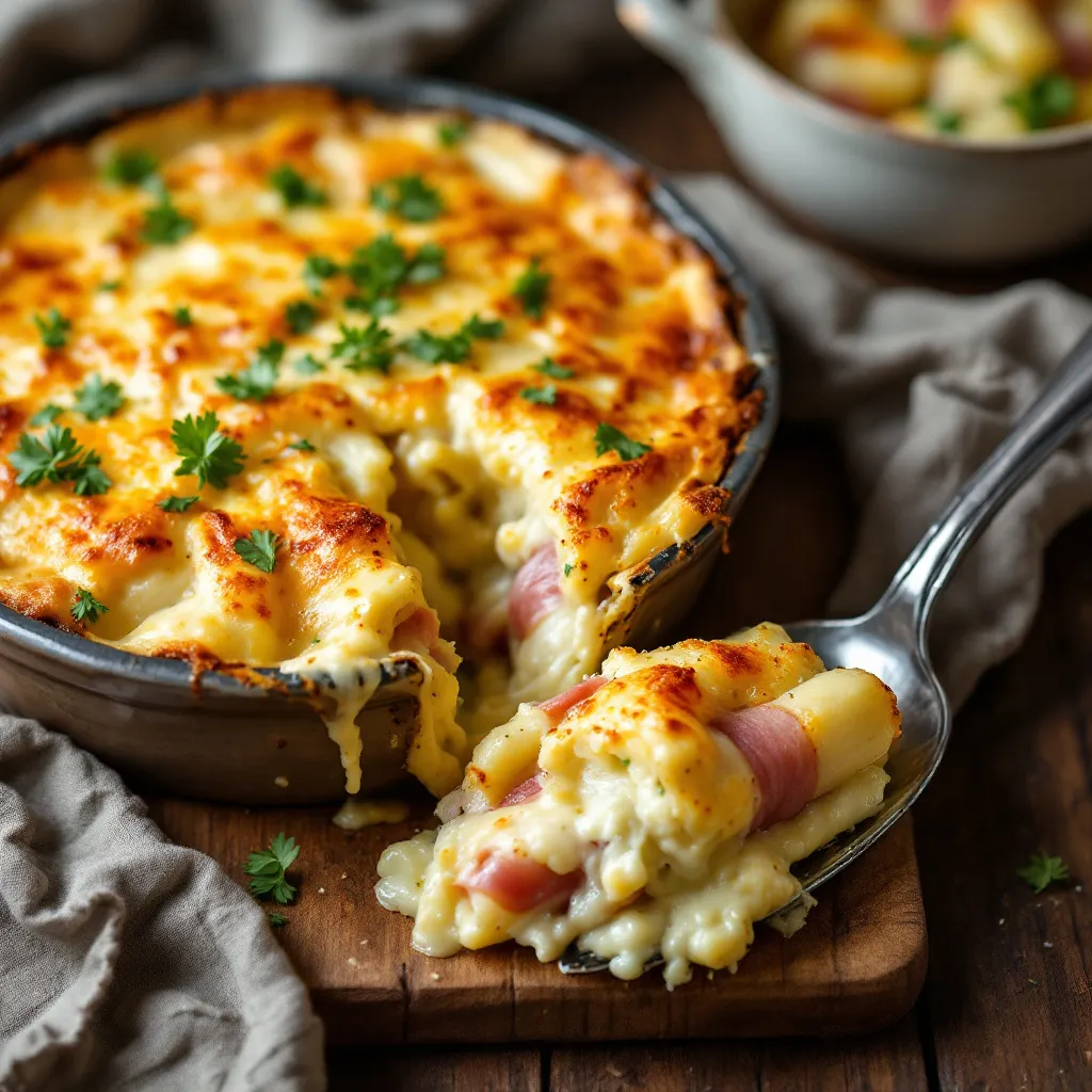 Endives au jambon : le gratin facile, fondant et savoureux