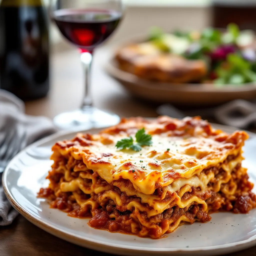 La recette des lasagnes à la bolognaise fondantes
