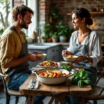 One‑pot pasta tomate et basilic
