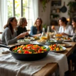 Poêlée de légumes surgelés savoureuse