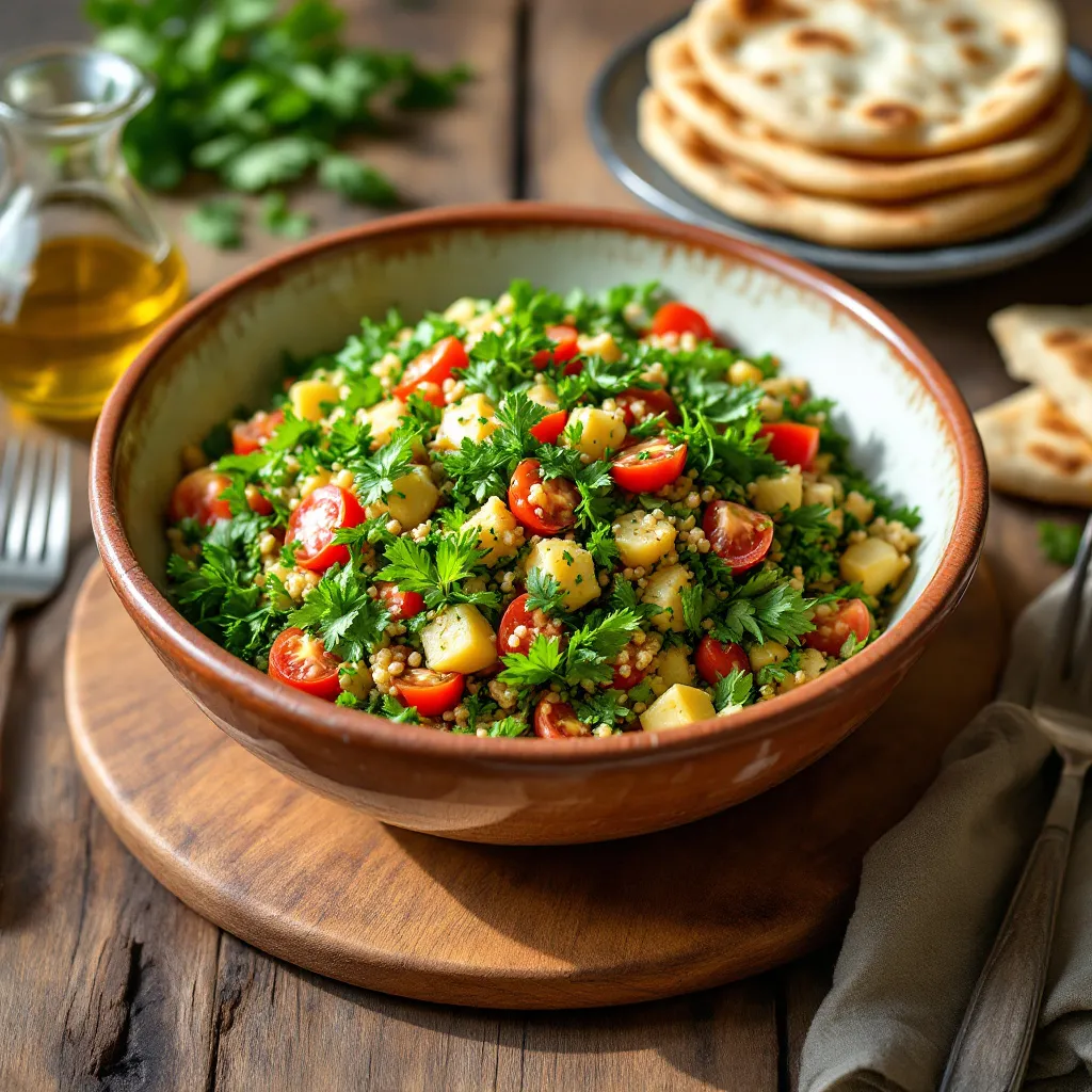 Recette du Taboulé Maison, Frais et Parfumé