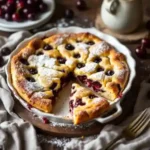 Clafoutis aux cerises de grand-mère, facile et savoureux