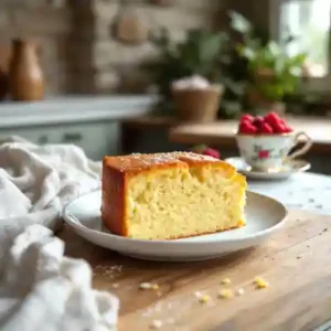 Gâteau au yaourt de grand-mère, simple et moelleux