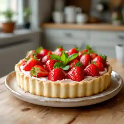 Tarte aux Fraises Maison, la Recette Traditionnelle