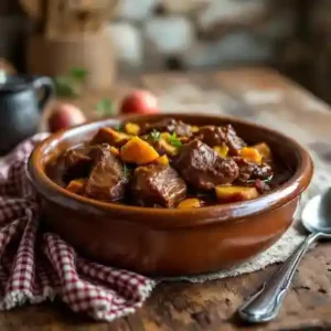 Carbonade flamande traditionnelle : bœuf ultra-moelleux à la bière