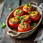 Tomates farcies : farce savoureuse, tomates fondantes